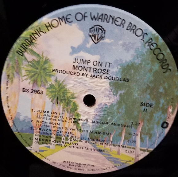 1976 Montrose "Jump On It" Vinyl Album - Picture 10 of 10